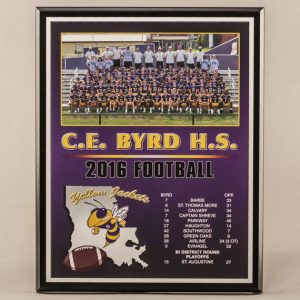 12 x 15 All Digital Team Photo Plaque for Football Champions