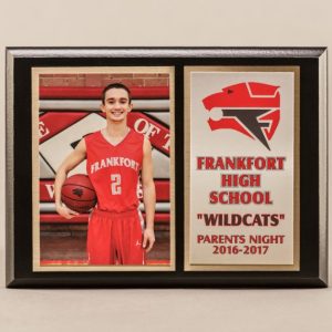 6 x 8 Parent or Senior Night Plaque- Perseverance & Dedication