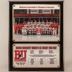 12 x 15 Traditional Team Photo Plaque with 2 plates for Women's Hockey Champions