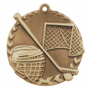 Gold Hockey Medal - Also Available in Silver and Bronze