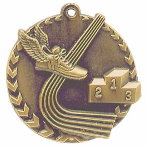Gold Track Medal - Also Available in Silver and Bronze